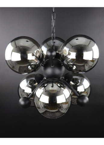 Люстра підвісна стельова в стилі LOFT (лофт) 0666/6-gr Чорний 50х48х48 см. Sunnysky (253627785)