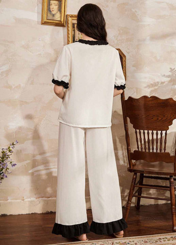 Комбінована всесезон піжама (кофта, штани) кофта + брюки SHEIN