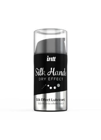 Ульта-густий силіконовий лубрикант Silk Hands (15 мл) з матовим ефектом Intt (251851883)