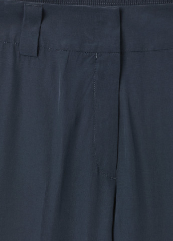 Темно-синие кэжуал демисезонные брюки Weekday