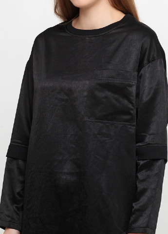 Черное кэжуал платье Eleven Paris однотонное