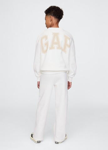 Молочные спортивные, кэжуал демисезонные прямые брюки Gap