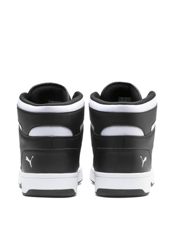 Черно-белые демисезонные кроссовки Puma Rebound LayUp SL