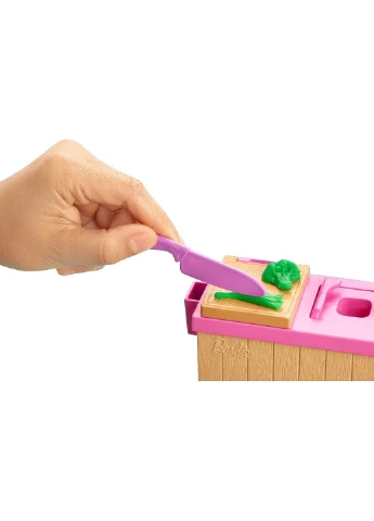 Ігровий набір Barbie Noodle Bar Playset Приготування локшини (GHK43) Mattel (255665512)