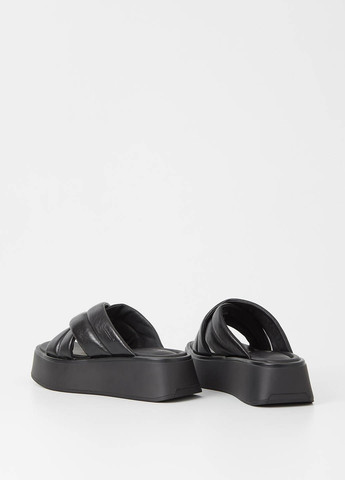 Черные шлепанцы Vagabond