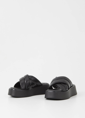 Черные шлепанцы Vagabond