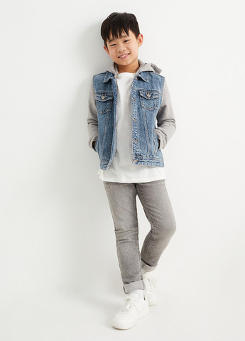 Комбинированная демисезонная куртка C&A