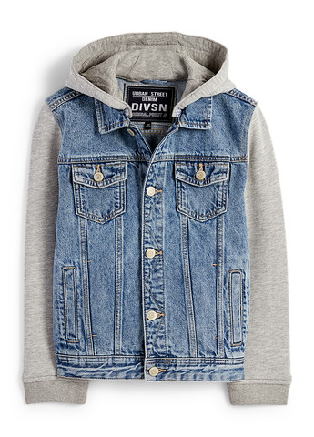 Комбинированная демисезонная куртка C&A