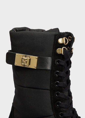 Осенние ботинки Tommy Hilfiger с логотипом тканевые