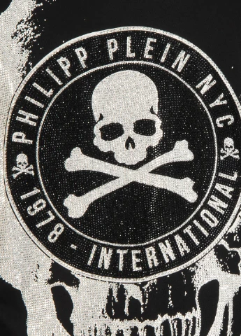 Чорна футболка Philipp Plein