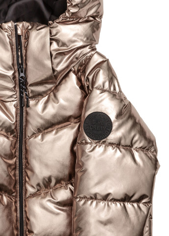 Золотистая зимняя куртка H&M