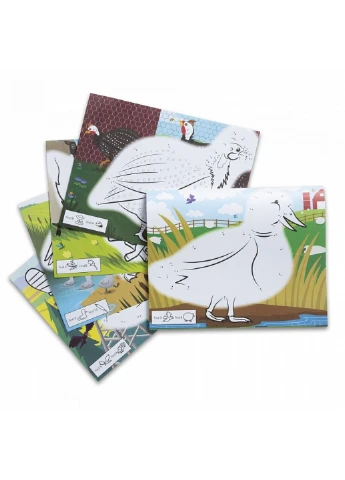 Набор для творчества раскрасок по номерам Ферма (MD30260) Melissa&Doug (254067321)