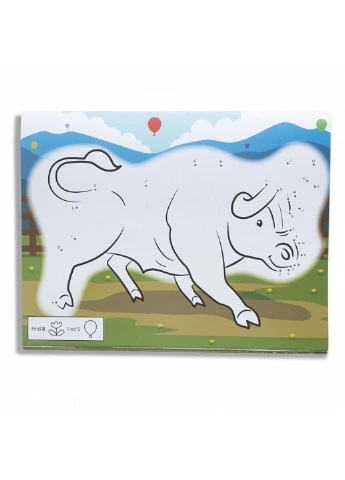 Набор для творчества раскрасок по номерам Ферма (MD30260) Melissa&Doug (254067321)