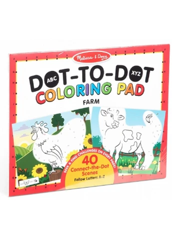 Набор для творчества раскрасок по номерам Ферма (MD30260) Melissa&Doug (254067321)