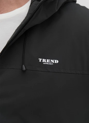 Темно-серая демисезонная куртка Trend Collection