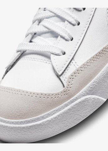 Білі кеди blazer mid 77 se d (gs) dh8640-102 Nike BLAZER MID 77 SE D (GS)