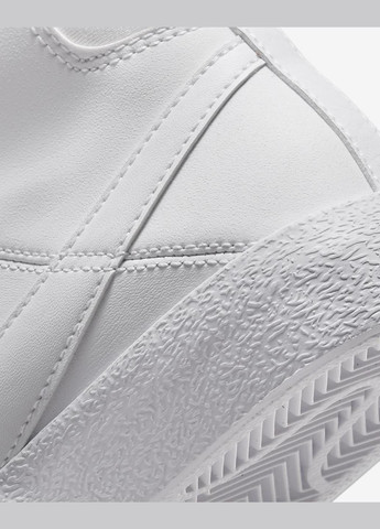 Білі кеди blazer mid 77 se d (gs) dh8640-102 Nike BLAZER MID 77 SE D (GS)