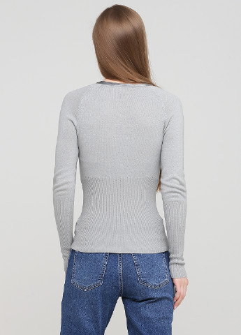Светло-серый демисезонный пуловер пуловер Roberto Cavalli