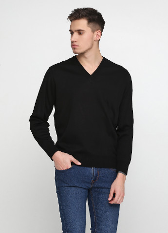 Чорний демісезонний пуловер пуловер Sunteks