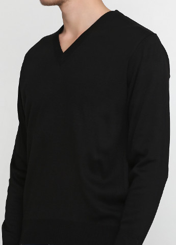 Черный демисезонный пуловер пуловер Sunteks