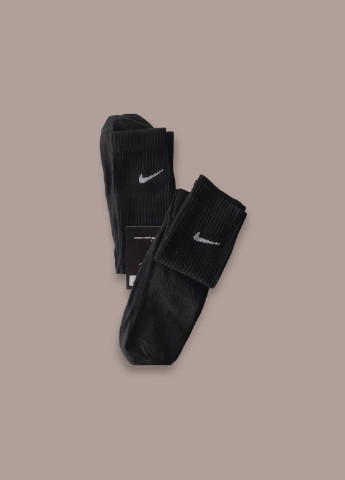 Носки черные однотонные Nike urban street (250525809)