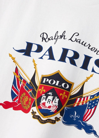 Біла літня футболка Ralph Lauren