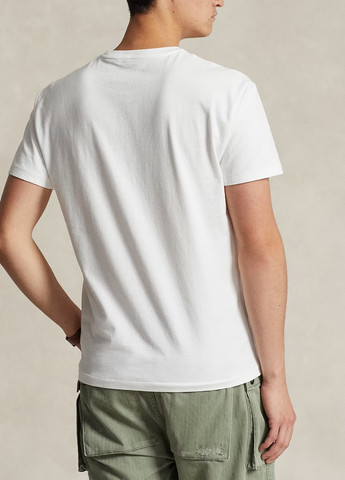 Біла літня футболка Ralph Lauren