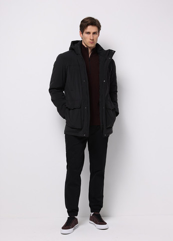 Черная зимняя куртка Colin's