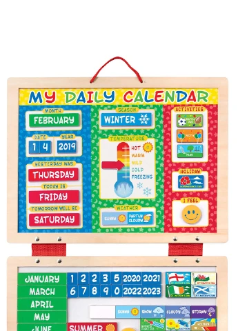 Магнітний календар, 40х30х2,5 см Melissa & Doug (251711256)