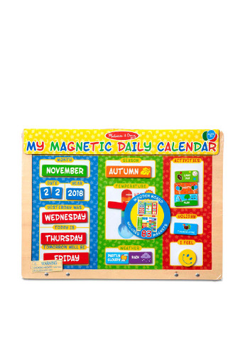 Магнитный календарь, 40х30х2,5 см Melissa & Doug (251711256)
