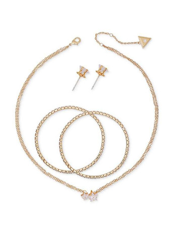 Комплект прикрас (сережки, браслети, намисто) Guess (325922985)