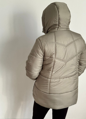 Оливковая зимняя куртка Eva Classic