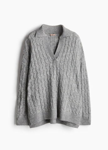 Сірий демісезонний пуловер пуловер H&M