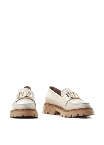 Le'BERDES Туфлі лофери білосніжний з натуральна шкіра, україна — демісезон (262907417)