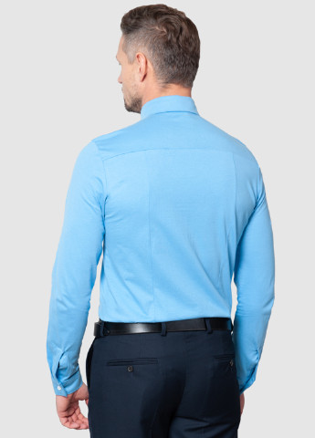 Голубой кэжуал рубашка Arber с длинным рукавом