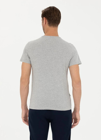 Серая футболка Pierre Cardin