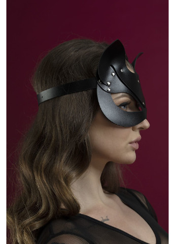 Маска кошечки - Catwoman Mask, натуральная кожа, черная Feral Feelings (254973578)