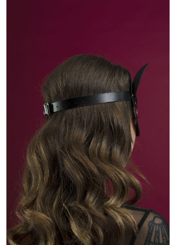 Маска кошечки - Catwoman Mask, натуральная кожа, черная Feral Feelings (254973578)