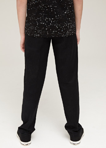 Черные кэжуал демисезонные брюки классические SELA