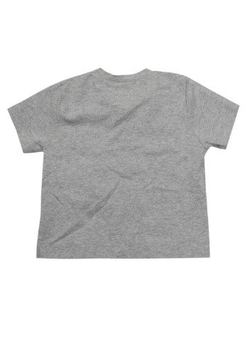 Серая летняя футболка с коротким рукавом MIMISOL