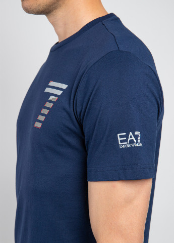 Синя футболка EA7