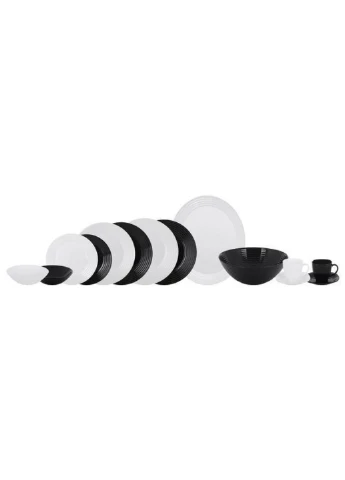 Столовый сервиз Harena B&W 38 предметов Luminarc (252788006)