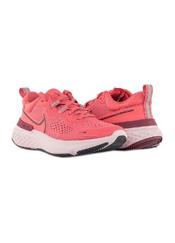 Розовые демисезонные кроссовки wmns react miler 2 Nike