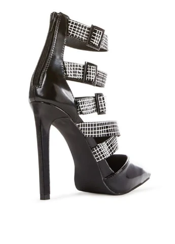 JustFab Туфли черный з искусственная кожа, германия — демисезон (22189111)