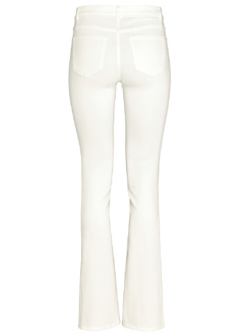 Белые летние клеш джинсы H&M