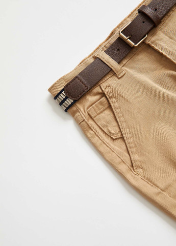 Песочные кэжуал летние брюки прямые DeFacto