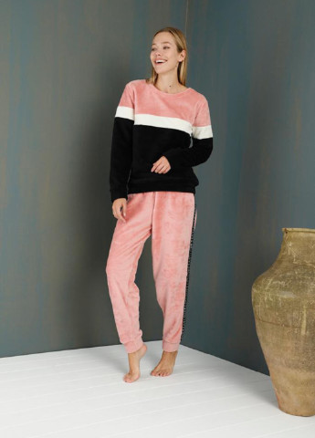 Комбинированная всесезон пижама (свитшот, брюки) свитшот + брюки ECROU