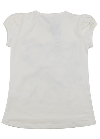 Белая летняя футболка Breeze