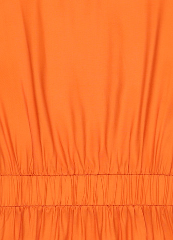 Оранжевое кэжуал платье Kiomi однотонное