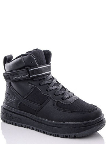 Черные кэжуал осенние зимние ботинки на овчине n40226-0 Jong Golf